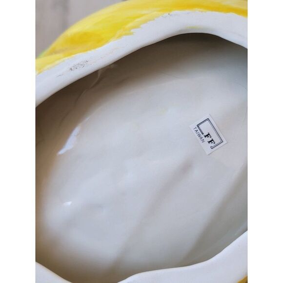 Fitz Floyd parrot banana AS IS dish candy serving decor - Picture 13 of 13